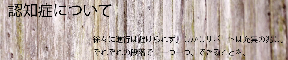 認知症について:府中市の心療内科、府中こころ診療所